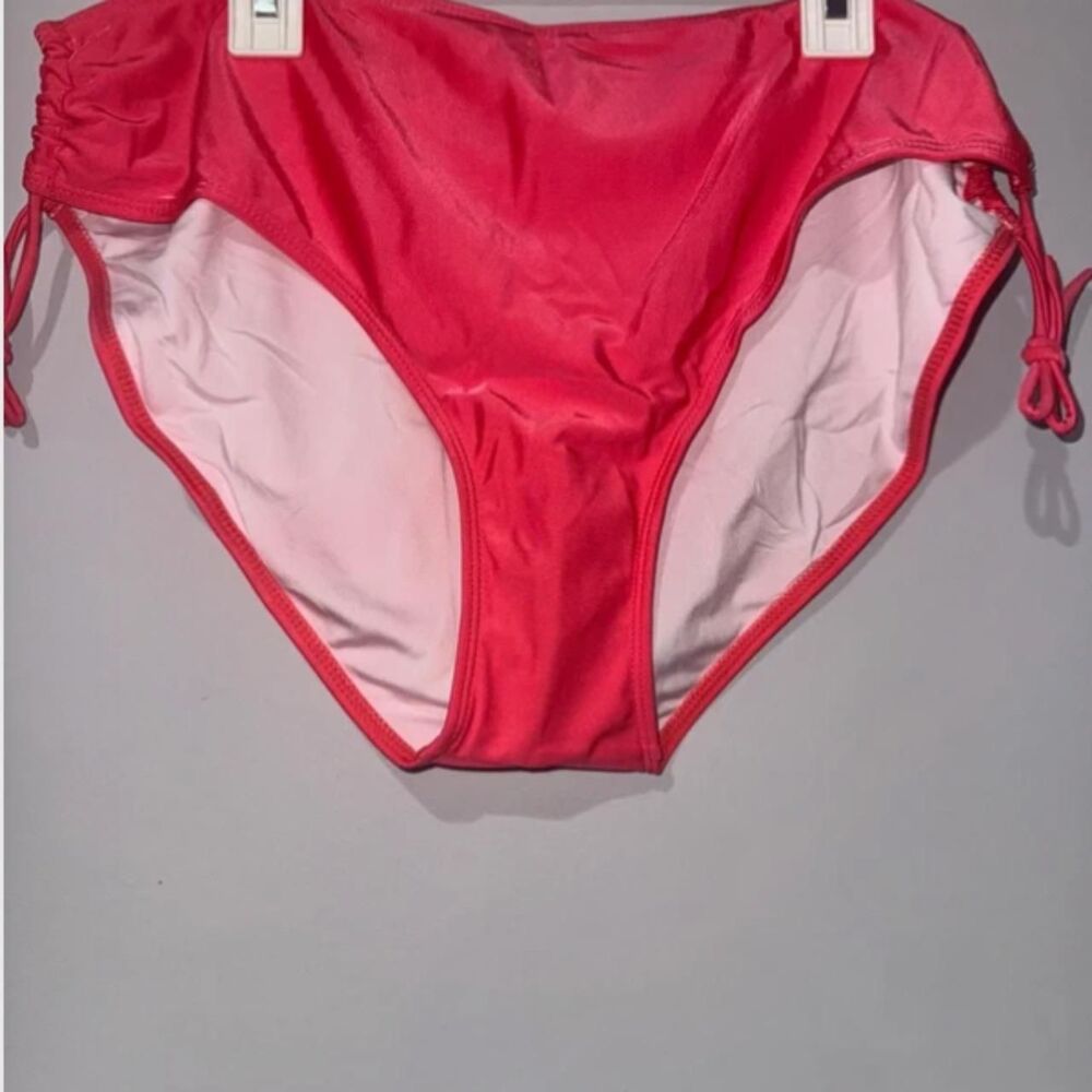 Unbranded Women's Pink and Red Bikini-and-tankini-bottoms